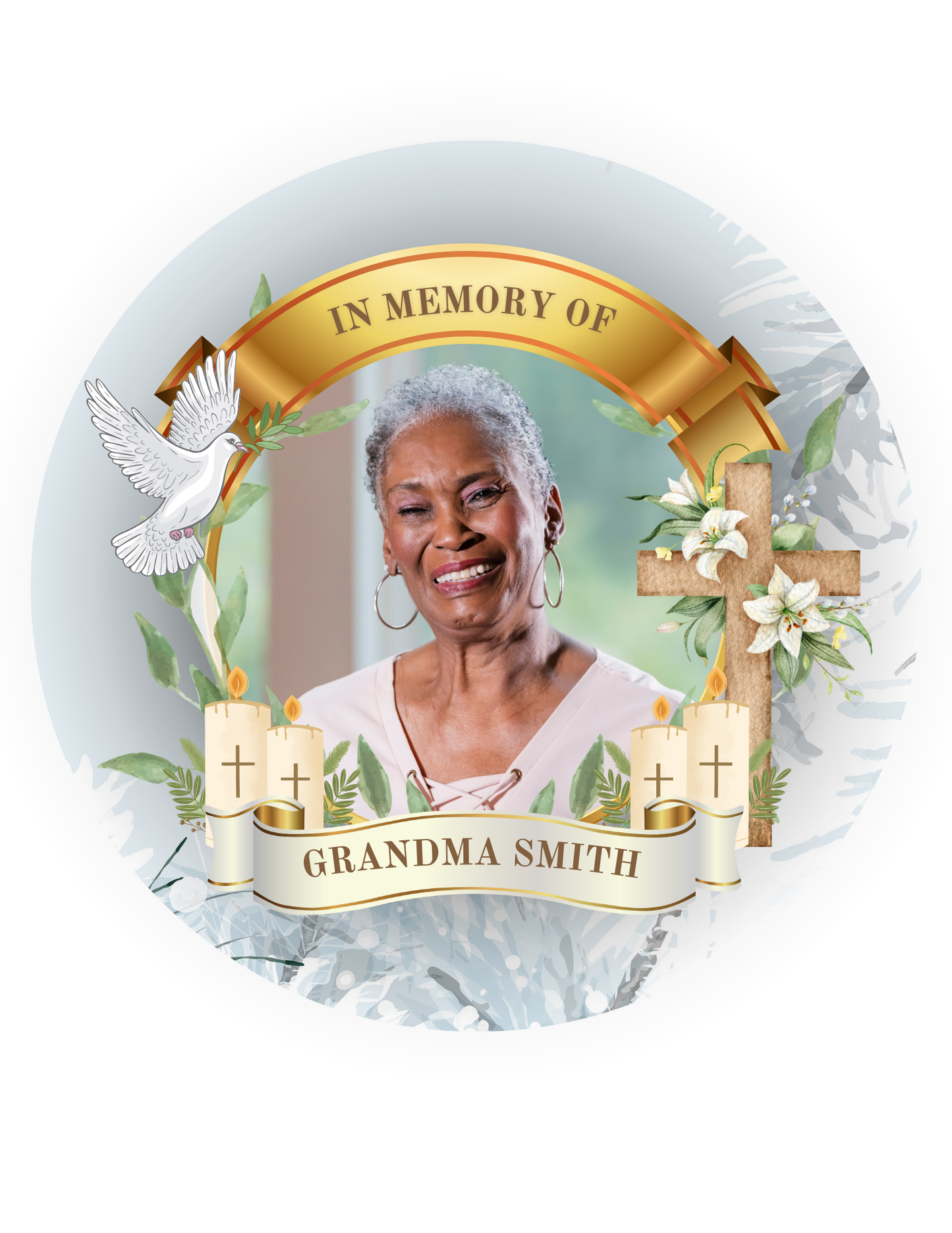 Custom Memorial Ornament