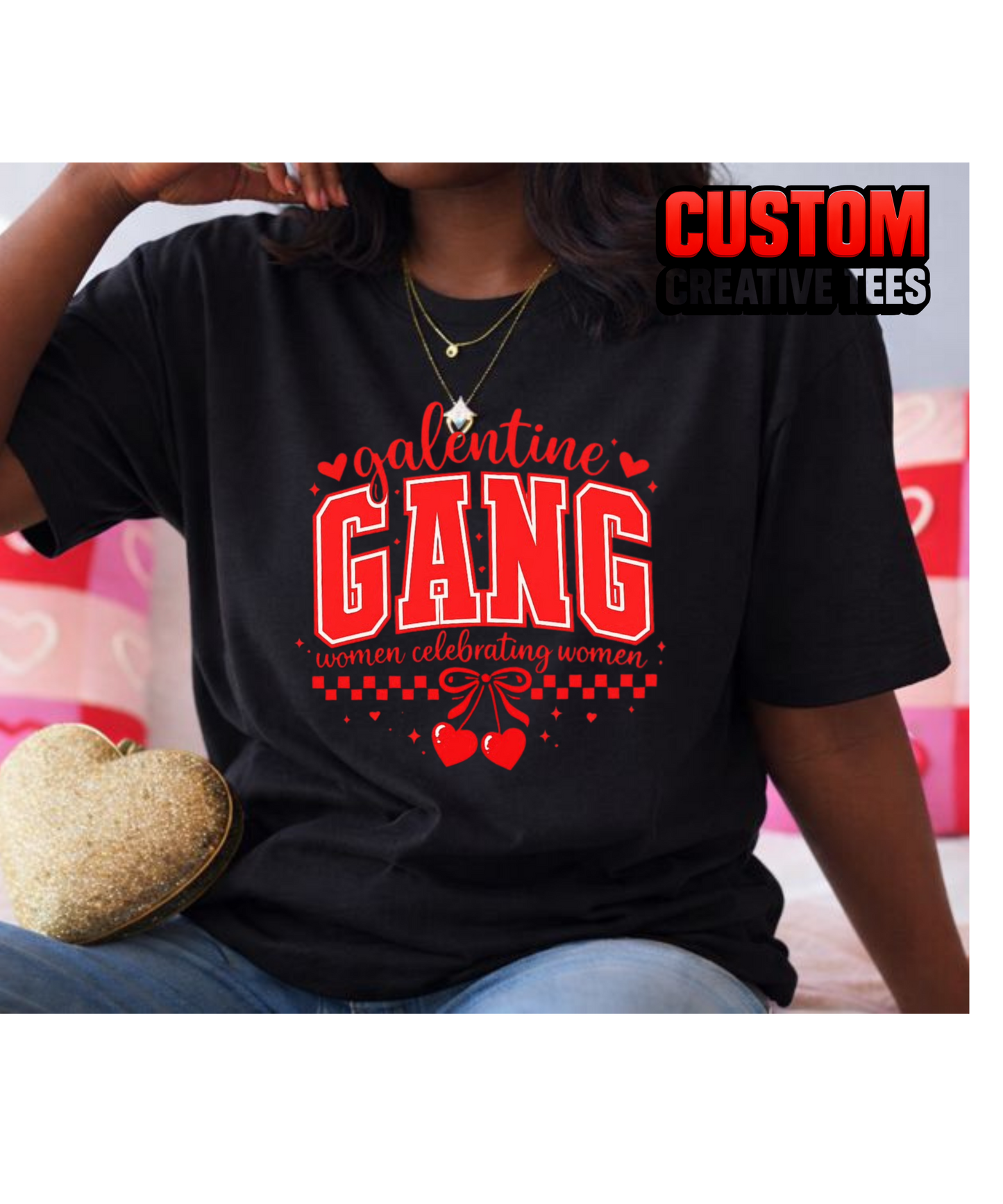 ❤️ Galentine Gang – Women Celebrating Women Tee or Sweatshirt ❤️