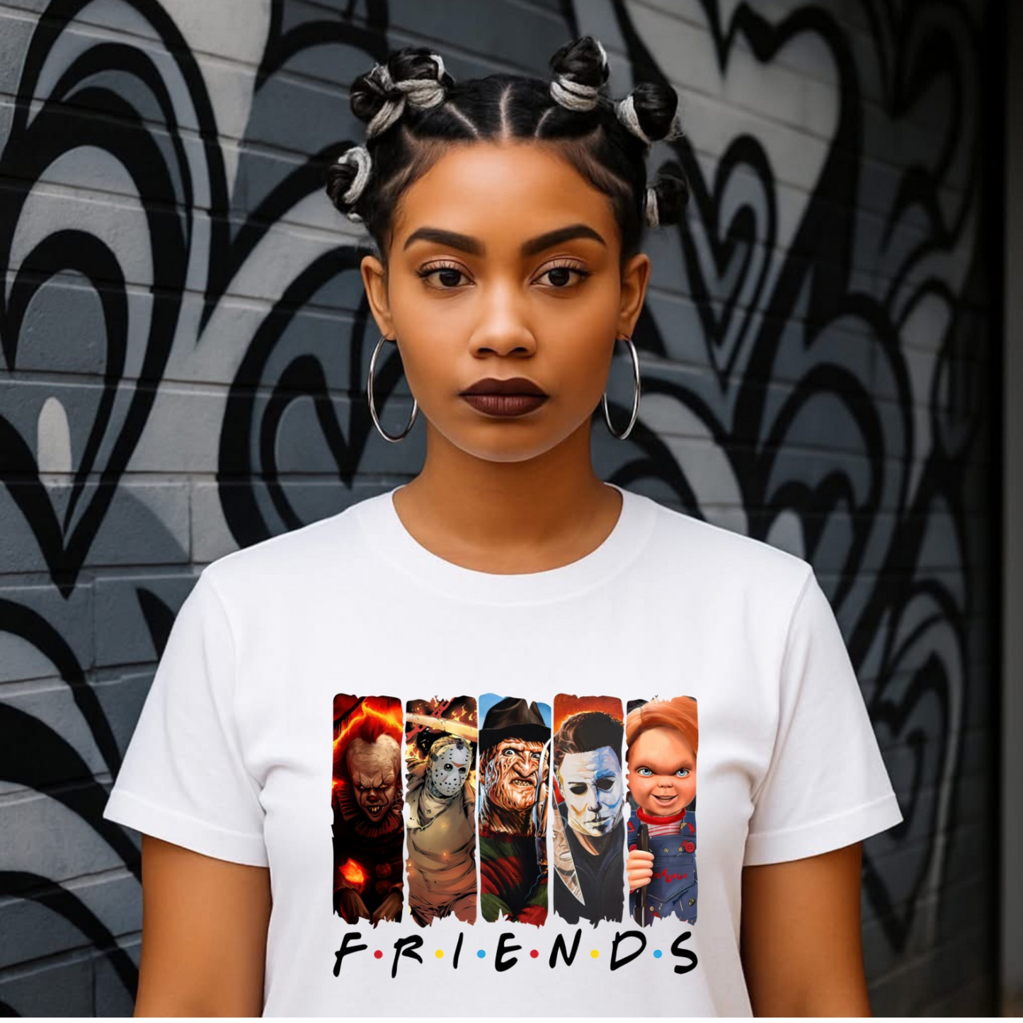 Horror Hoodie | Scary Movie Characters Tee & Sweatshirt