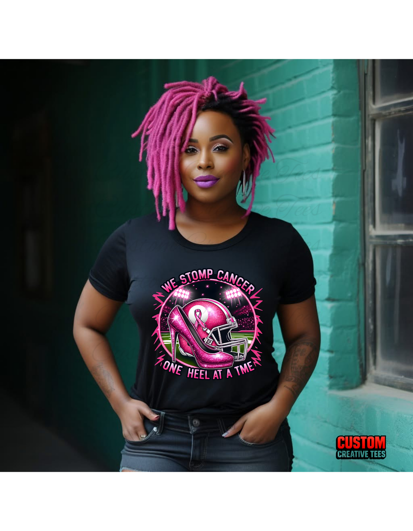 We Stomp Cancer – One Heel at a Time Apparel