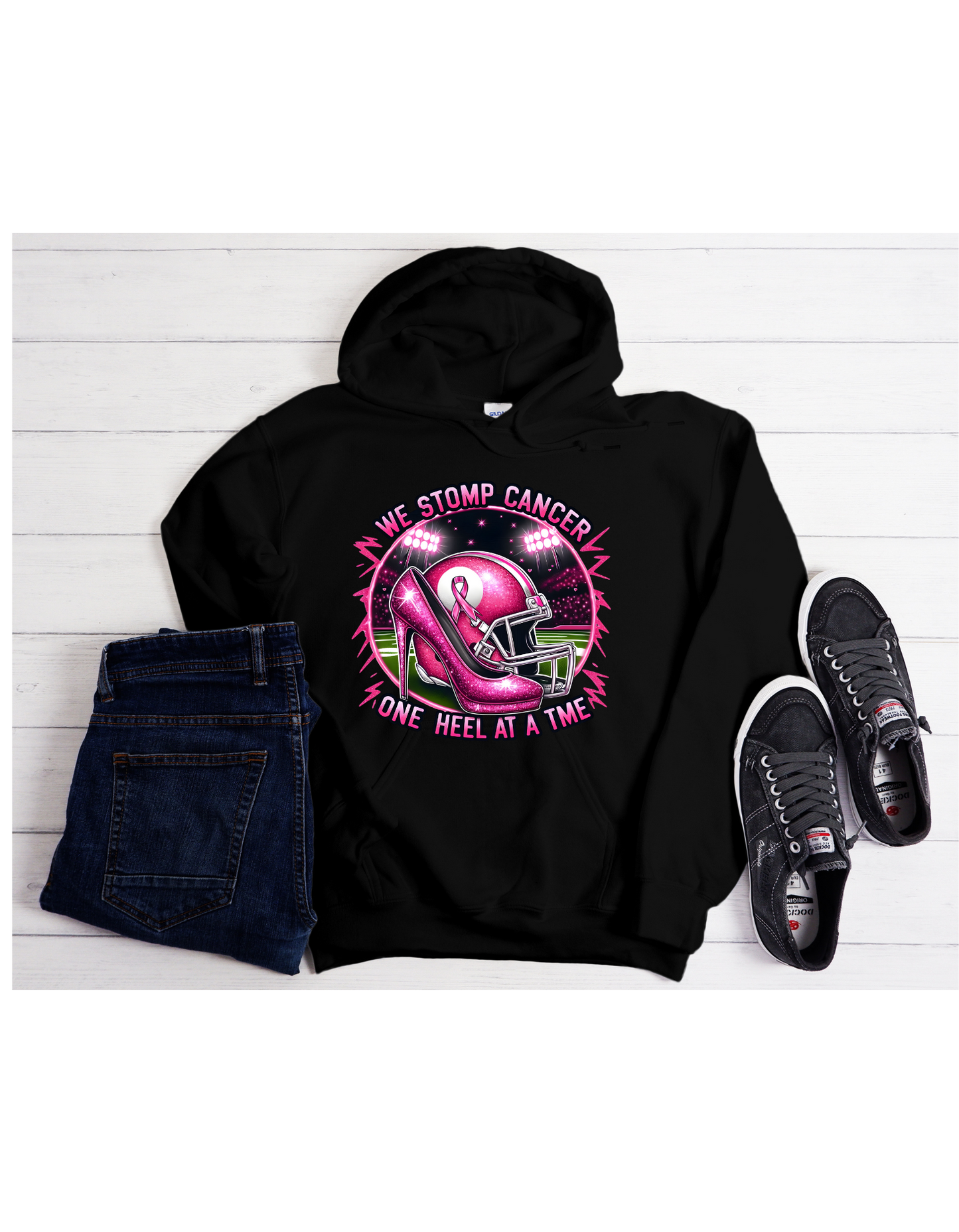 We Stomp Cancer – One Heel at a Time Apparel