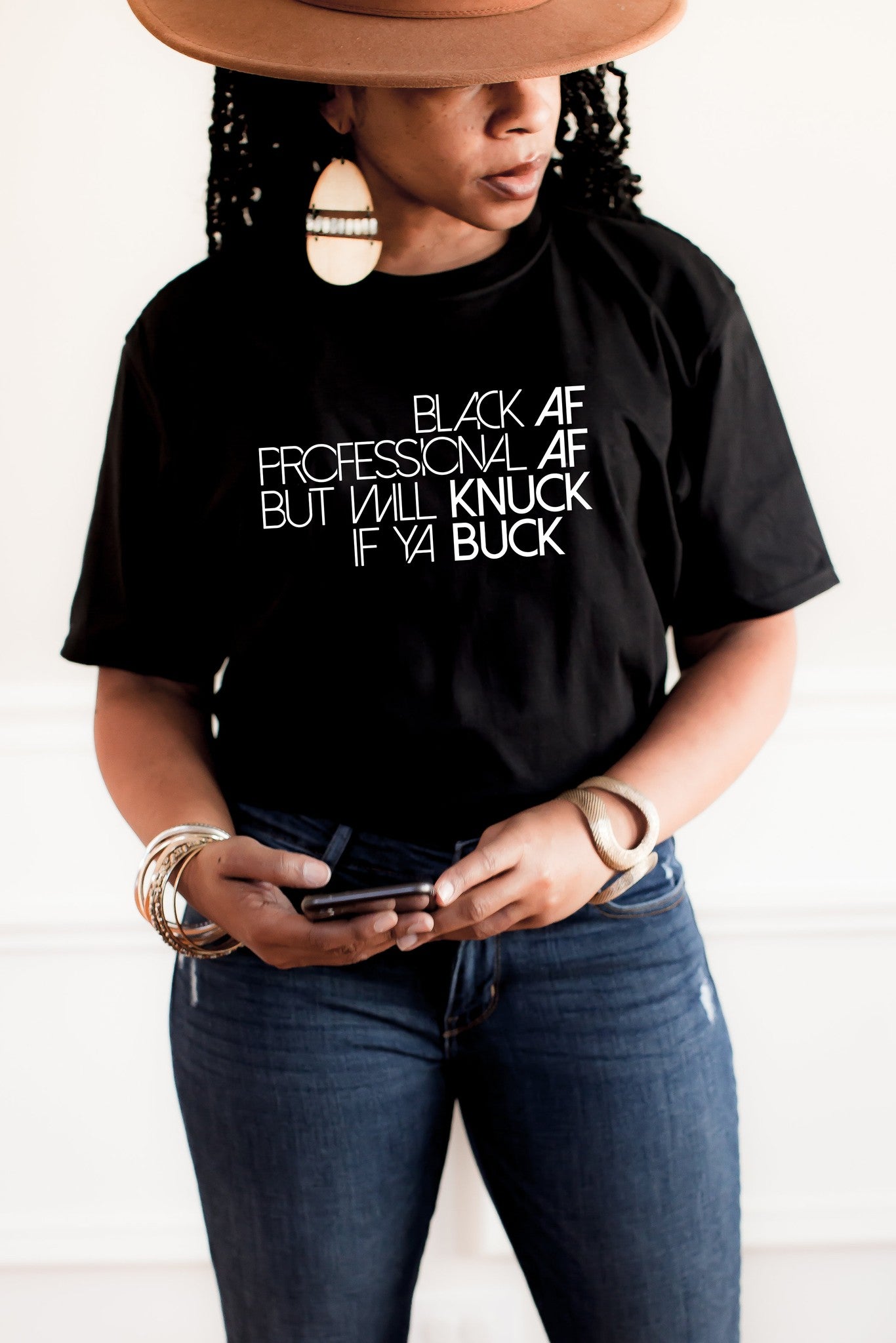 Black AF Professional AF T-Shirt