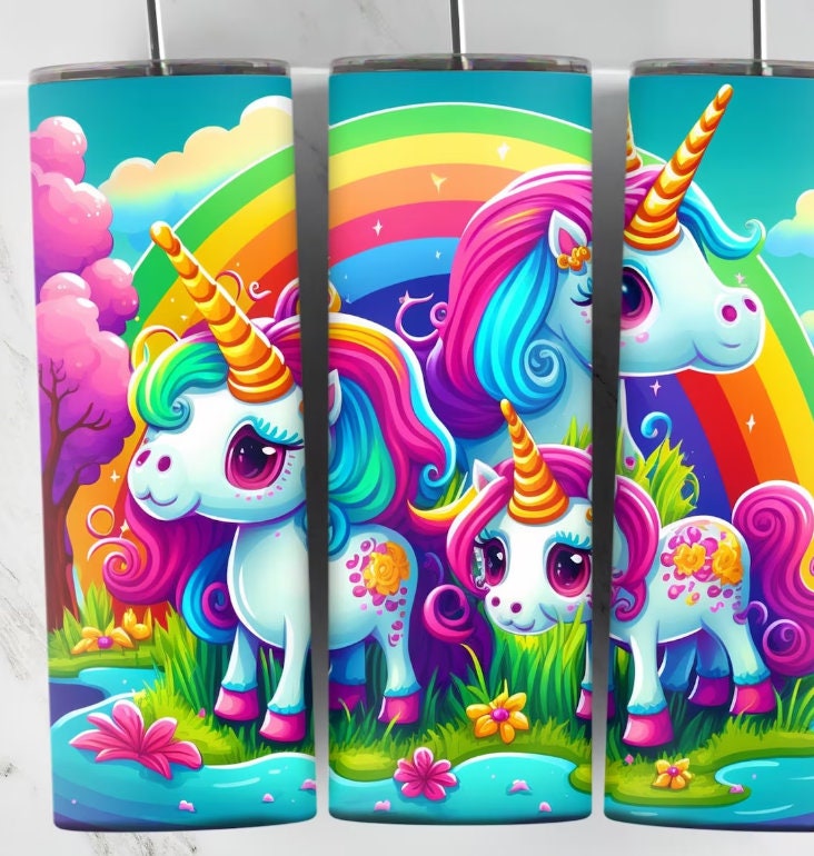 Unicorn Kid Magic: 20oz Tumbler - Sparkle with Every Sip! Perfect Gift for Unicorn Lovers