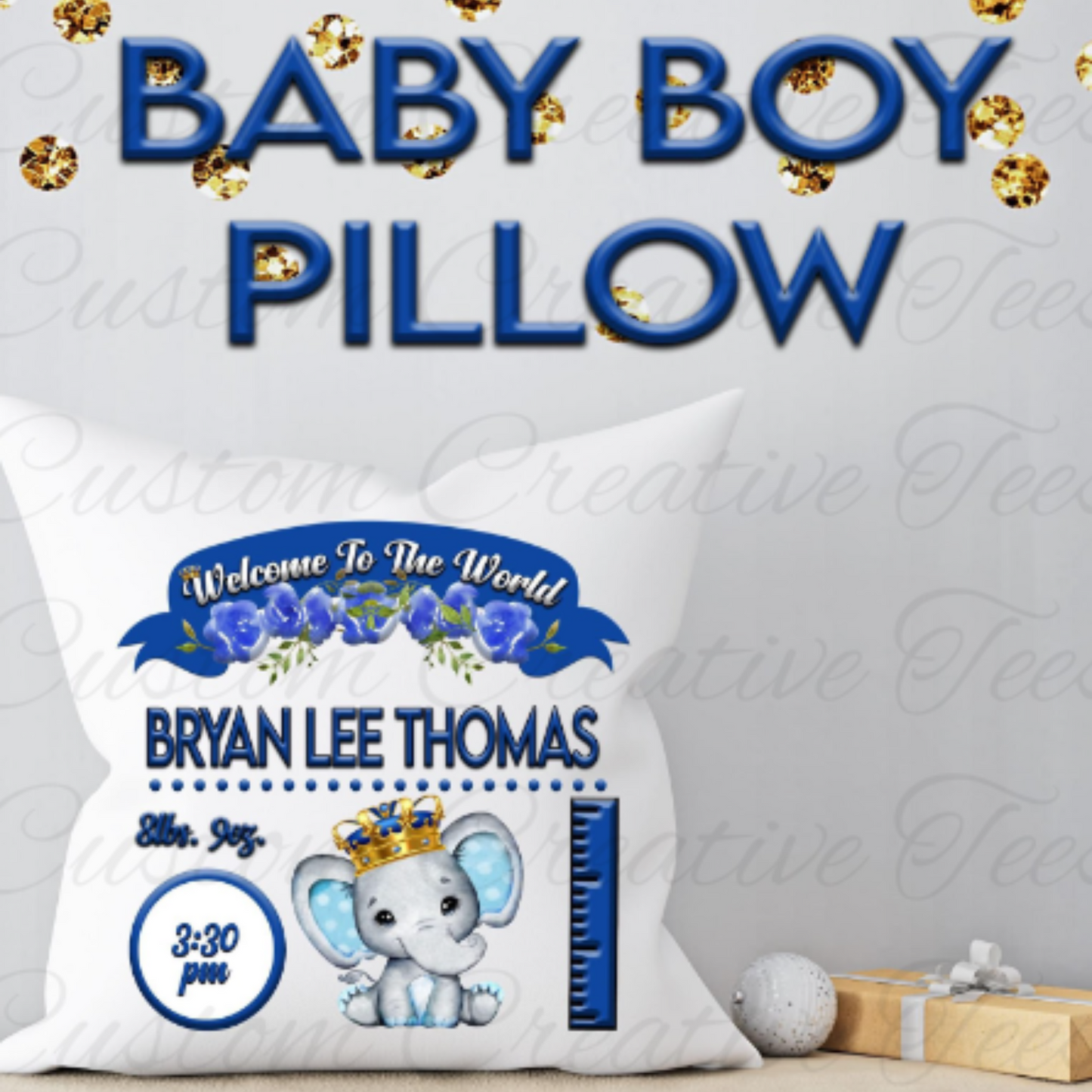 Custom Baby Pillow