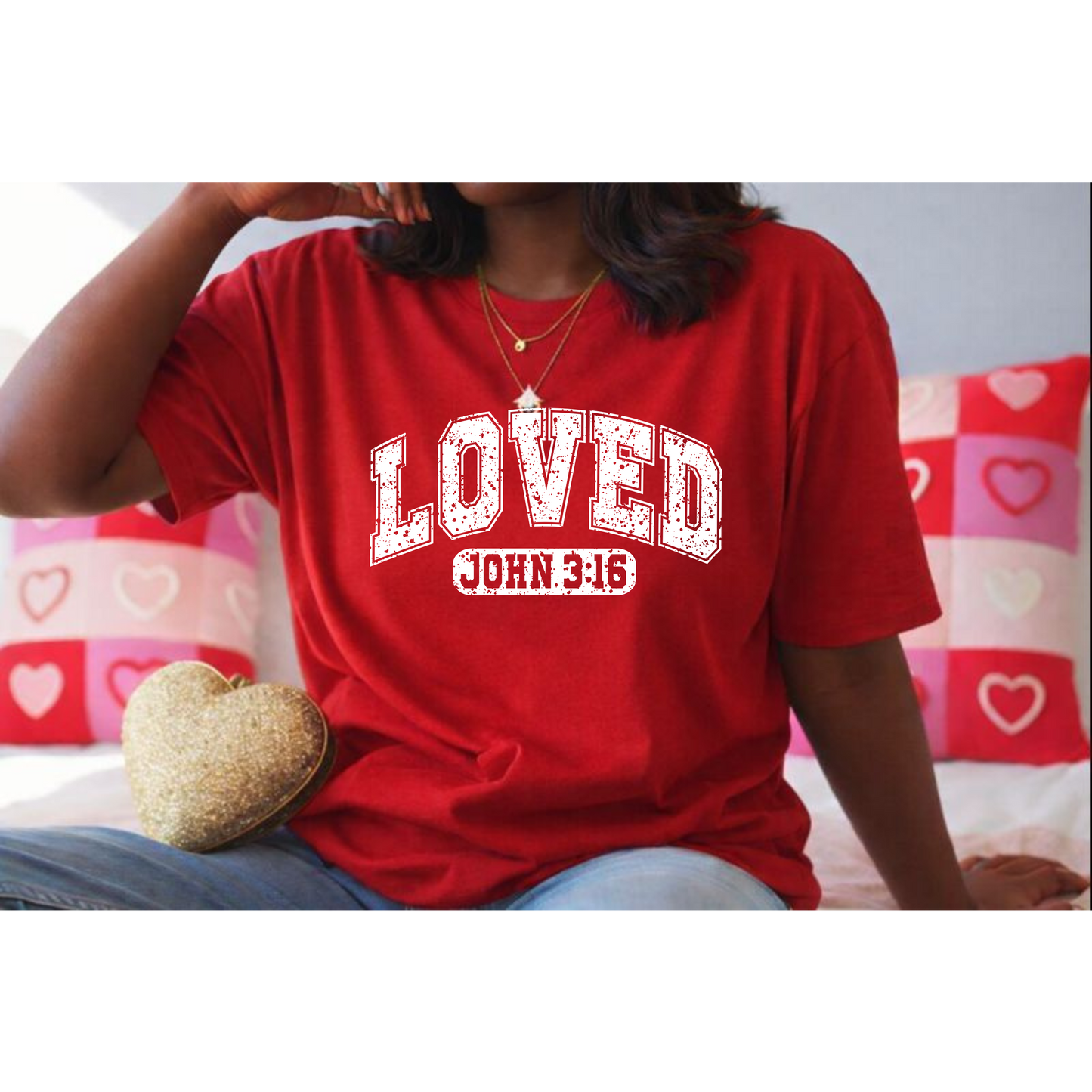 Loved – John 3:16 Tee or Sweatshirt