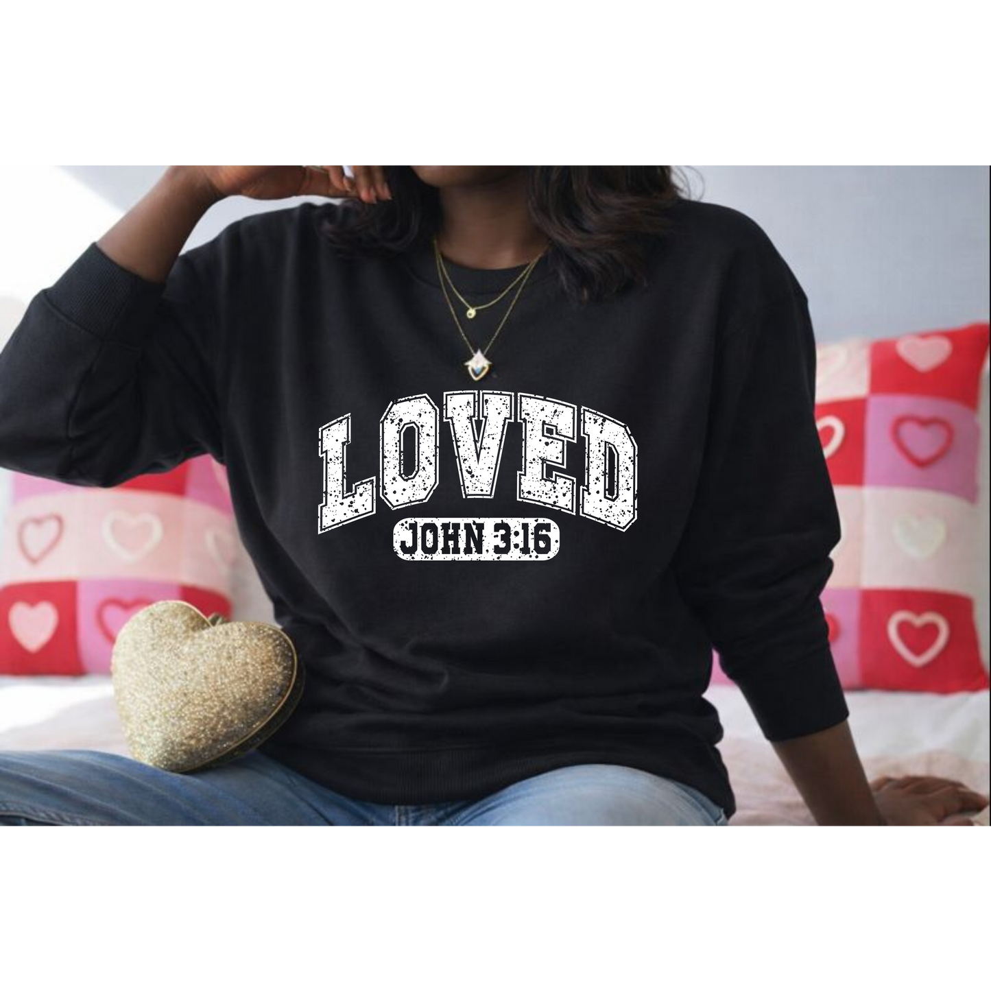 Loved – John 3:16 Tee or Sweatshirt
