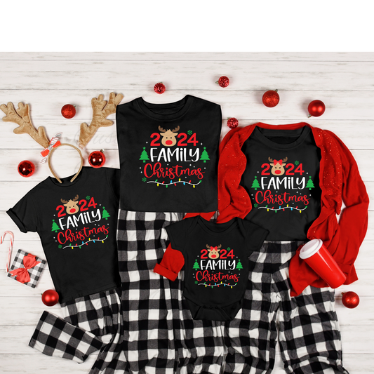 2024 Family Christmas Matching Shirts