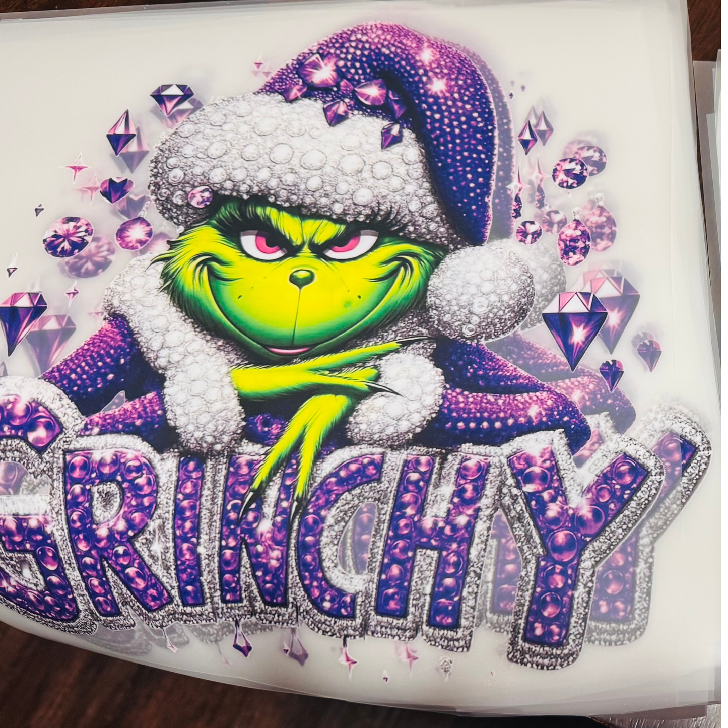 Purple & Red Christmas Guy