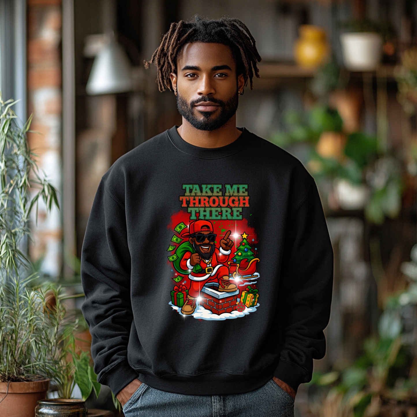 Take Me Through There | Christmas Tee & Sweatshirt