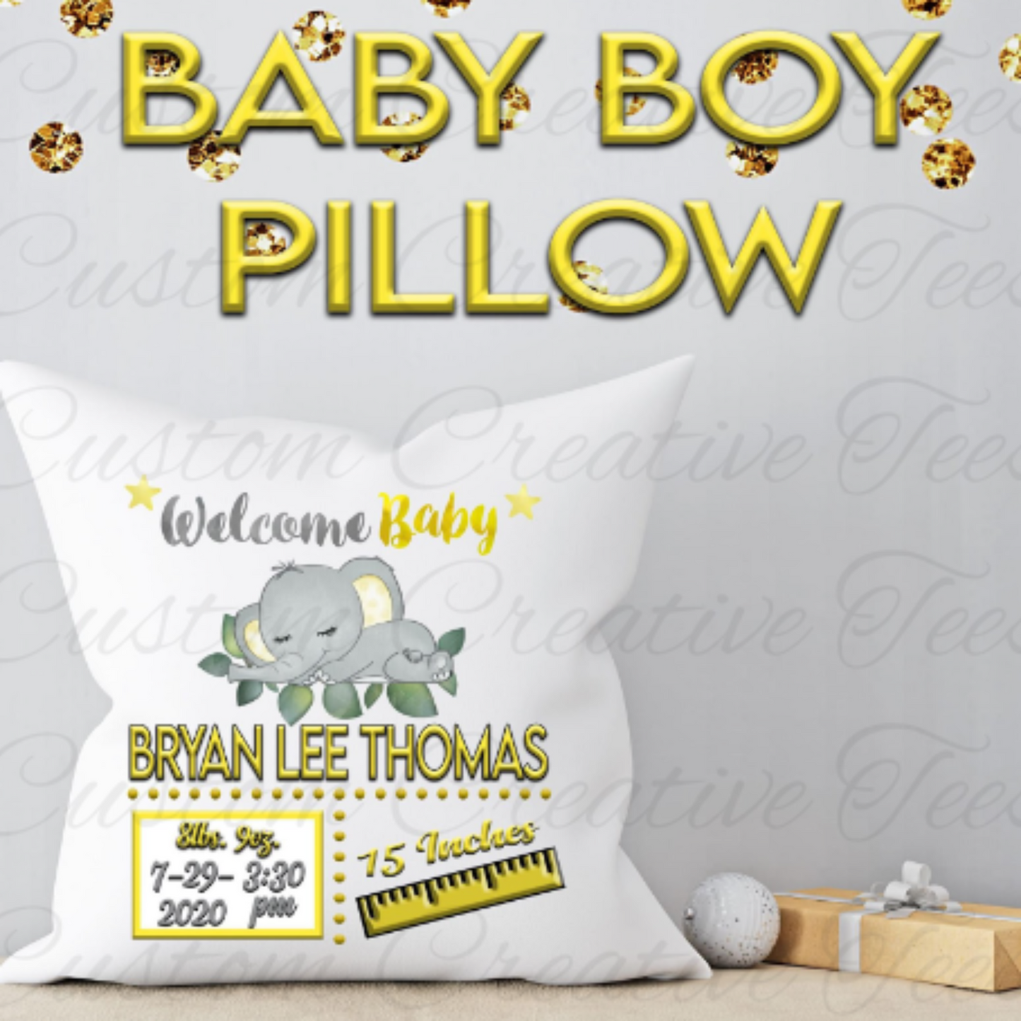 Custom Baby Pillow