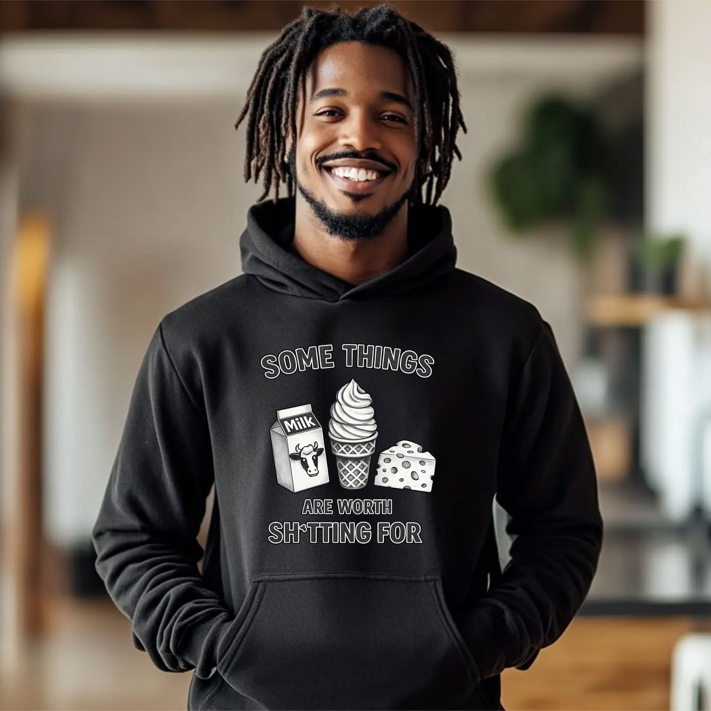 Some Things Are Worth Sh*tting For Tee | Funny Food Lover Shirt