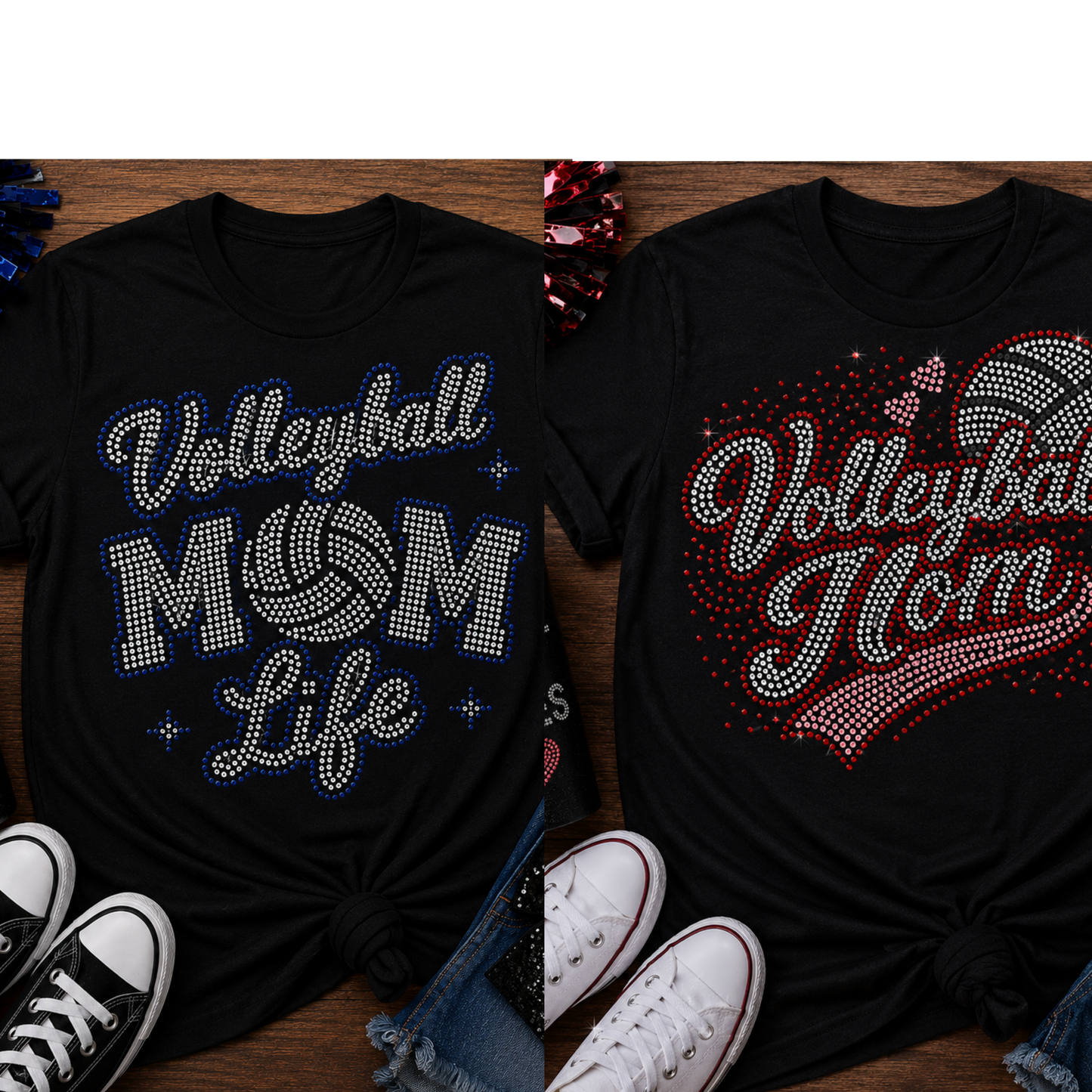 VollyBall Mom Shirts