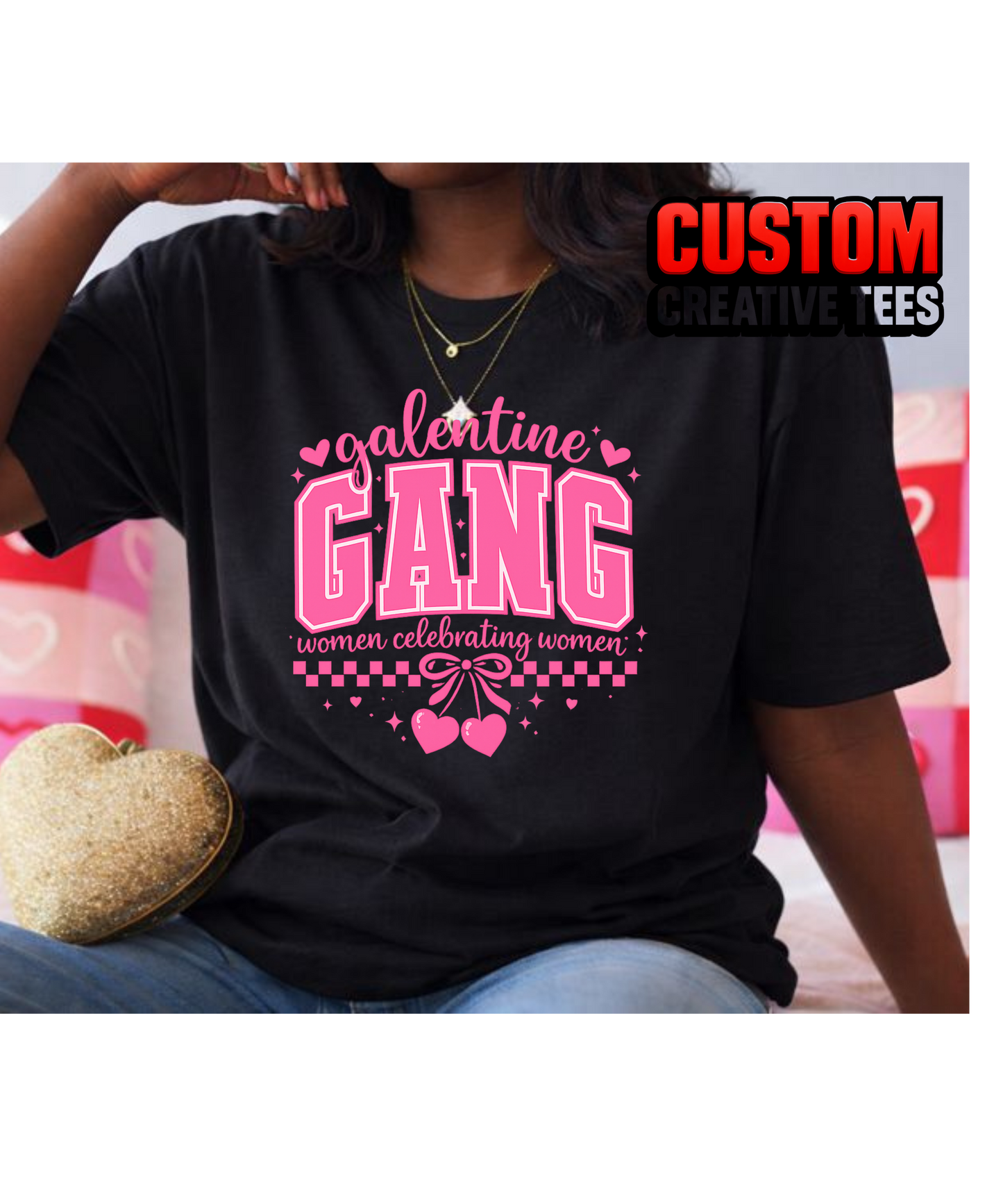 ❤️ Galentine Gang – Women Celebrating Women Tee or Sweatshirt ❤️