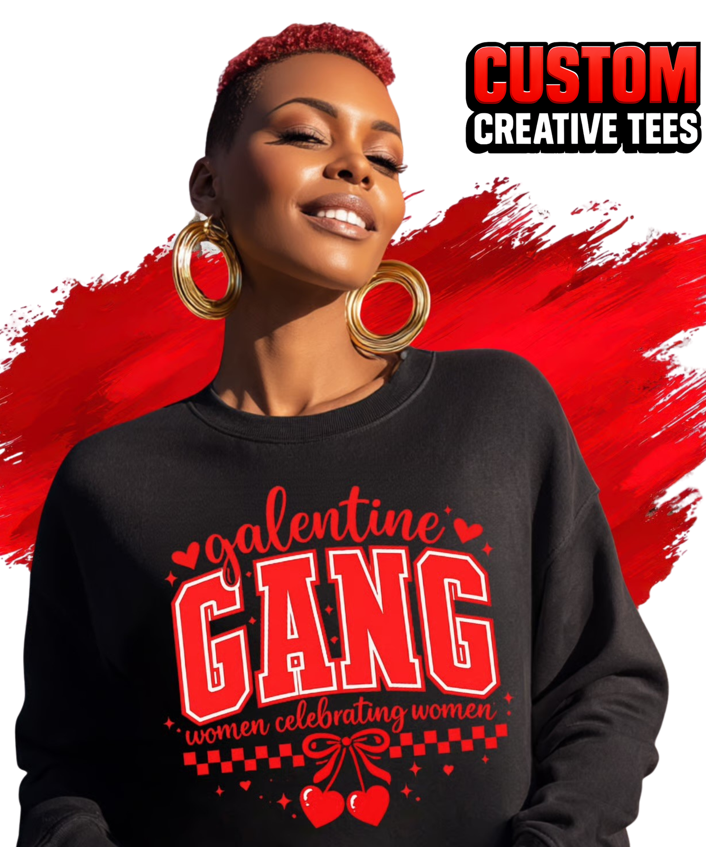 ❤️ Galentine Gang – Women Celebrating Women Tee or Sweatshirt ❤️