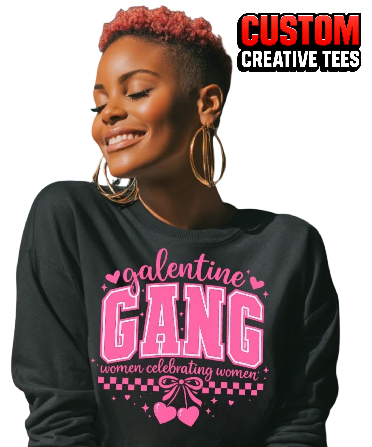 ❤️ Galentine Gang – Women Celebrating Women Tee or Sweatshirt ❤️