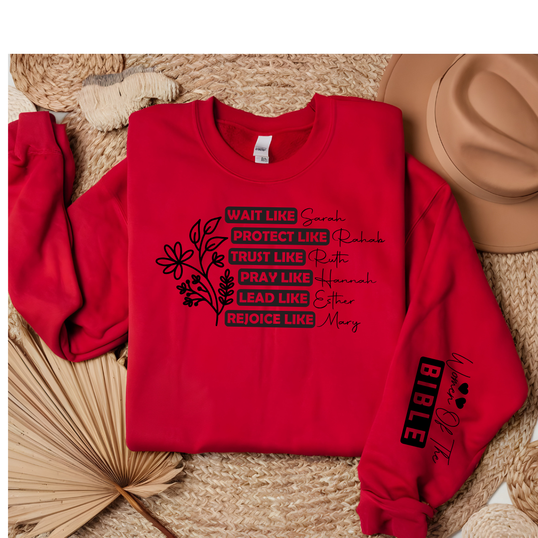 Women of the Bible" Faith Sweatshirt