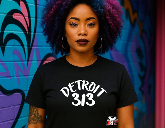 Detroit 313 Tee | Hoodie | Sweatshirt