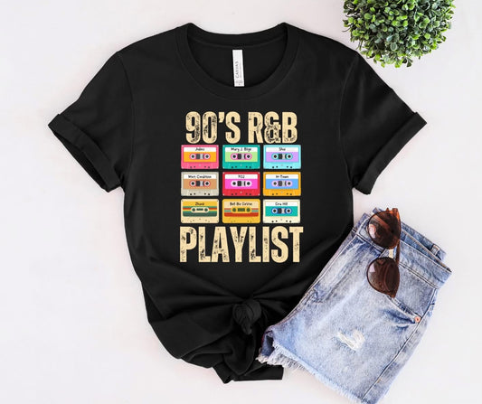 90’s R&B Playlist Shirt