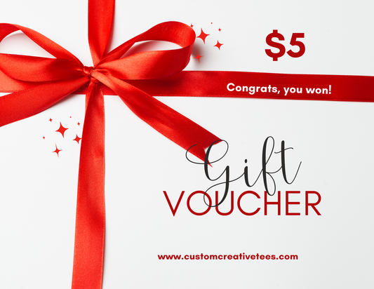 CoCos Custom Creations $5 Gift Card