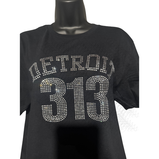 DETROIT 313 Rhinestone