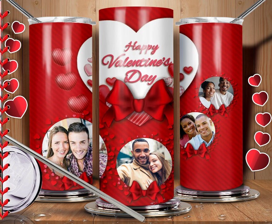 Valentines Day/ Holiday Tumblers/Love/ Personalized Tumblers 20oz./Heart/Gifts for Him or Her