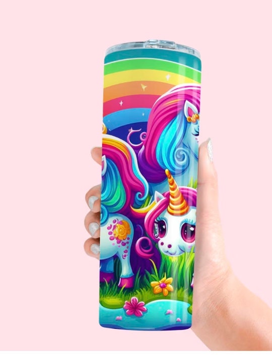 Unicorn Kid Magic: 20oz Tumbler - Sparkle with Every Sip! Perfect Gift for Unicorn Lovers