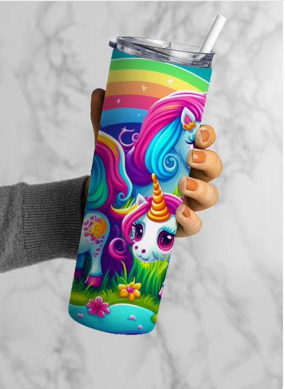 Unicorn Kid Magic: 20oz Tumbler - Sparkle with Every Sip! Perfect Gift for Unicorn Lovers