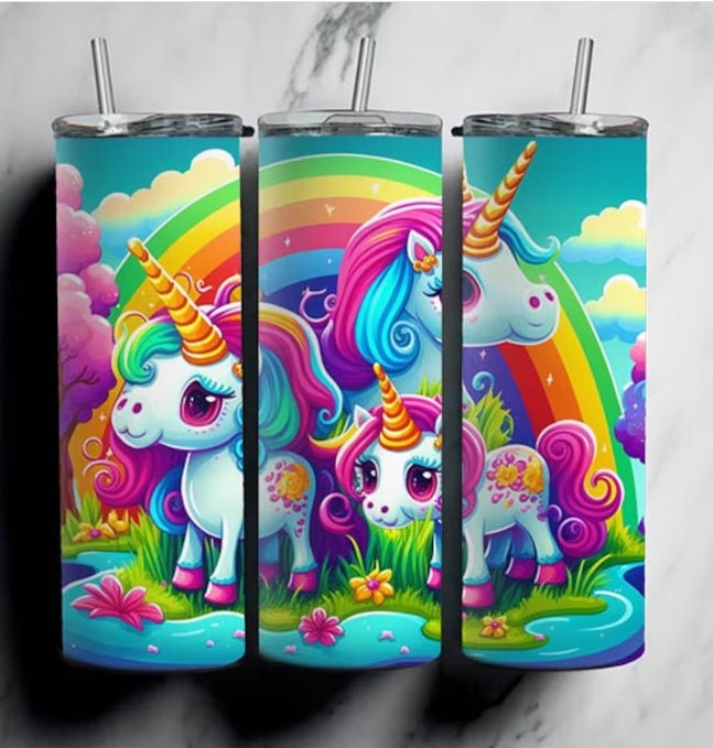 Unicorn Kid Magic: 20oz Tumbler - Sparkle with Every Sip! Perfect Gift for Unicorn Lovers