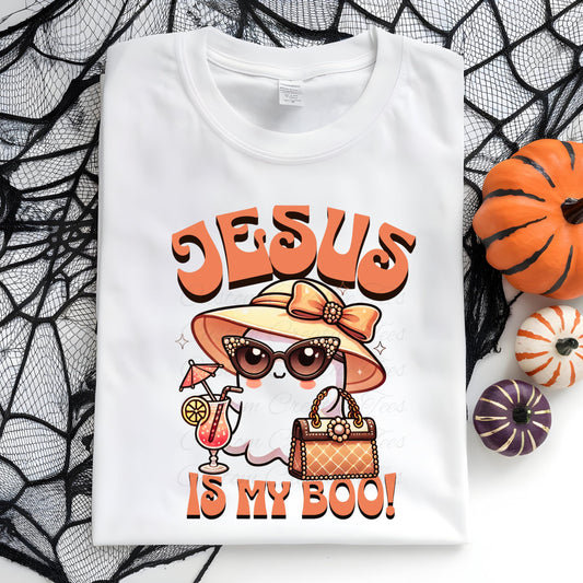 Jesus is My Boo! T-Shirt - Halloween Christian Tee - Cute & Faithful Holiday Apparel