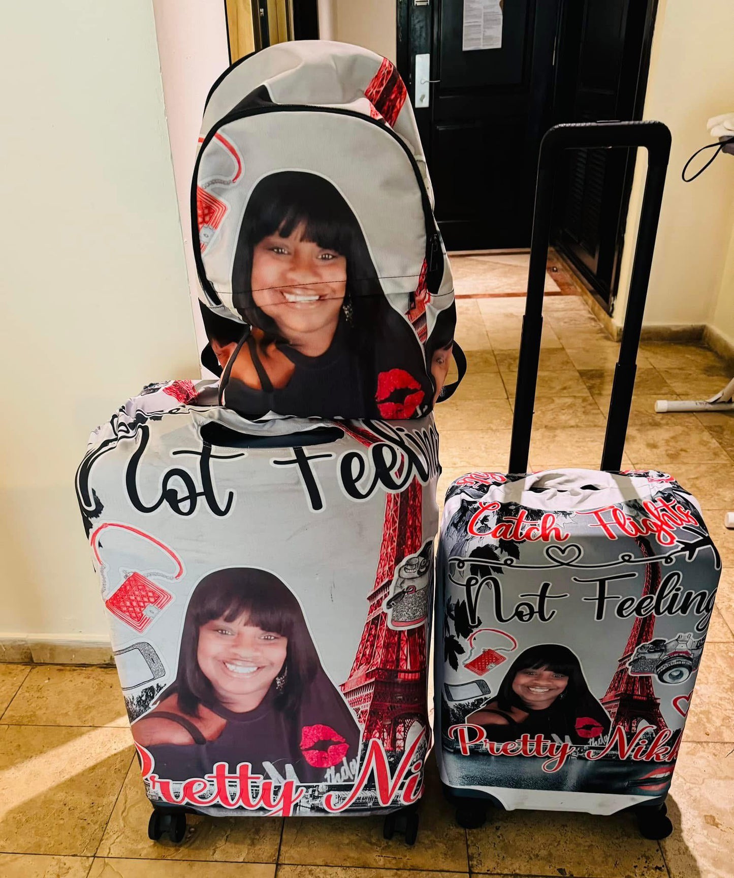 🧳 Custom Travel Luggage Cover | Personalized Suitcase Covers